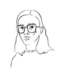 Portret van man met bril