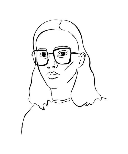 Portret van man met bril van Studio Miloa