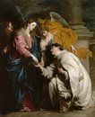De visie van de gelukzalige Hermann Joseph, Anthony van Dyck van Meesterlijcke Meesters thumbnail