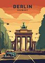 berlijn vector kunst van movie & music poster thumbnail