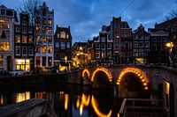 Amsterdam in een winter namiddag