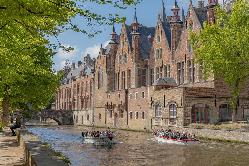 Bruges, the picturesque heart of Flanders, enchants with its medieval charm and fairytale canals. by Patrick Fotografeert