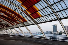 Uitzicht op Het IJ Vanaf Busplatform