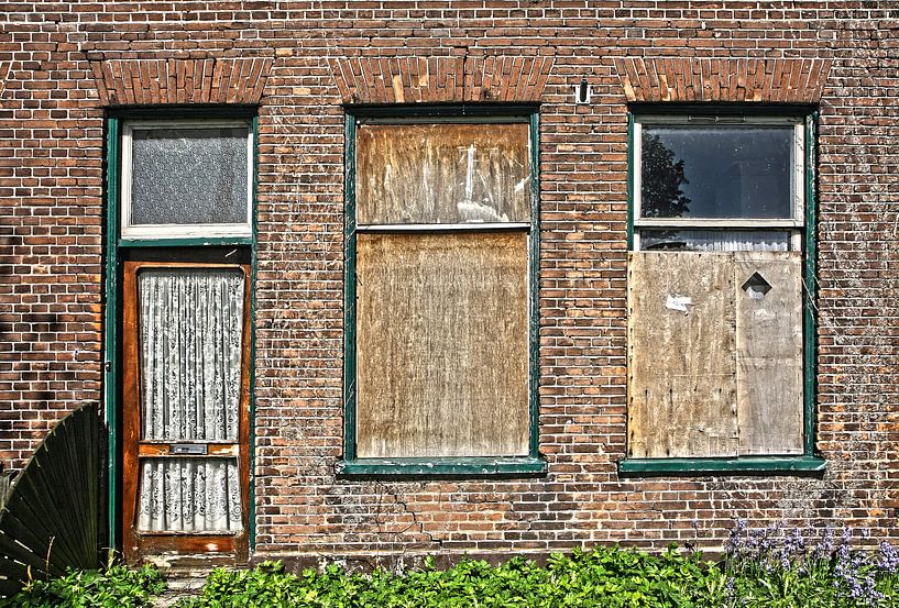 Démolition bâtiment en HDR par Yvonne Smits