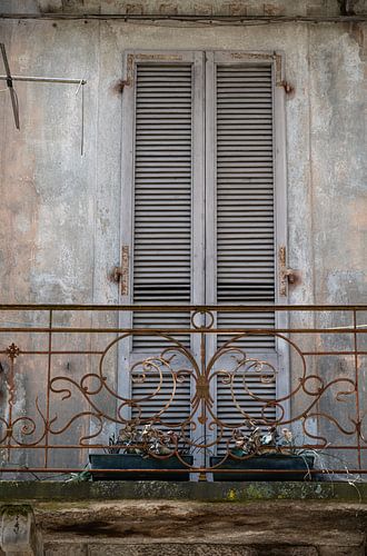 Old balcony by Sander van der Werf