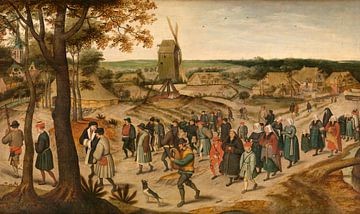 A Wedding Procession, Pieter Brueghel II