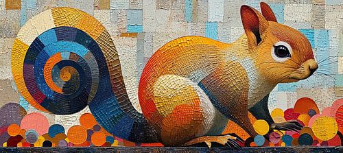 Eekhoorn kunst