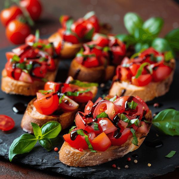 Kitchen pictures: Bruschetta by Poster Art Shop