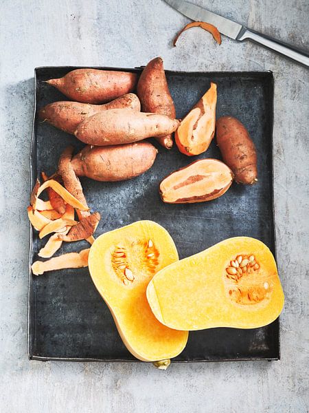 Pumpkin and Sweet Potato by Sven Benjamins
