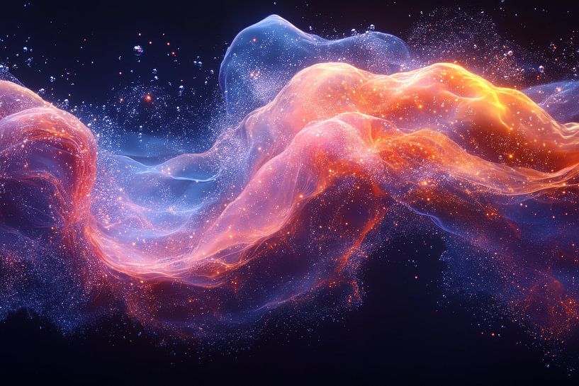 Leben unter Wasser Hintergrund abstrakt von Egon Zitter