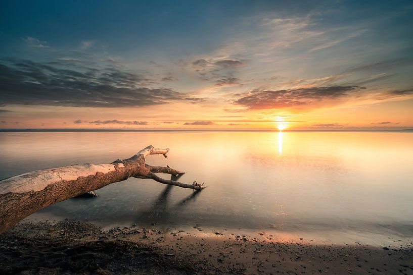 Lever de soleil sur la mer Baltique par Sebastian Holtz