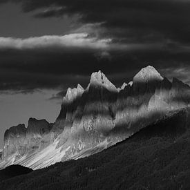 Zébrures sur les dolomites sur Julien Beyrath