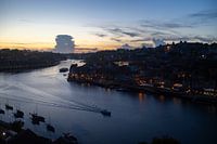 Coucher de soleil sur le Douro