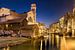 Gondel-Werft in der Nähe der Academia Brücke in Venedig von Voss Fine Art Fotografie
