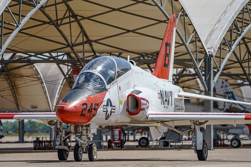 U.S. Navy McDonnell Douglas T-45C Goshawk. by Jaap van den Berg