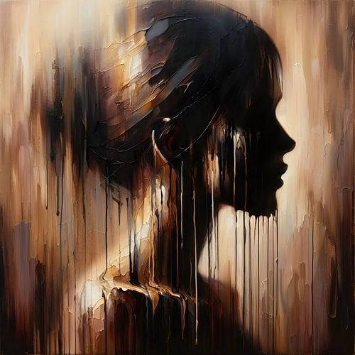 staring into the distance