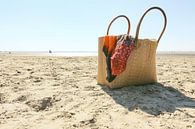 Strandtas op strand van Harry Wedzinga thumbnail