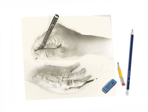 handen tekenen handen