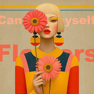Can buy myself flowers II van Mirjam Duizendstra