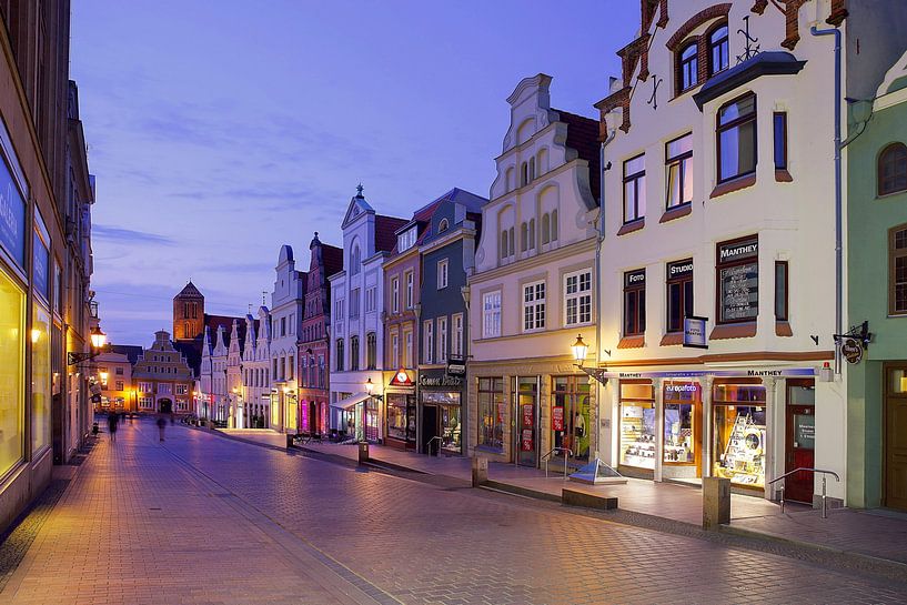 Centrum van Wismar van Patrick Lohmüller