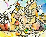 Kandinsky trifft Mallorca, Motiv 2 von zam art Miniaturansicht