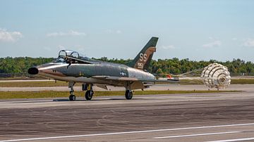 North American TF-100F Super Sabre. van Jaap van den Berg