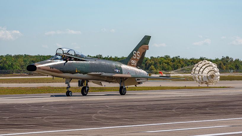 North American TF-100F Super Sabre. by Jaap van den Berg