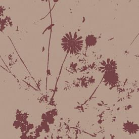 Motif de fleurs Terre sur Raaf