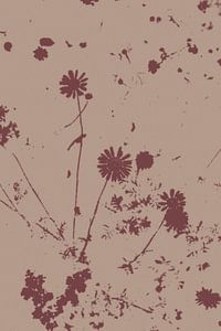 Motif de fleurs Terre