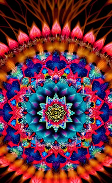 Mandala van ButterflyPix