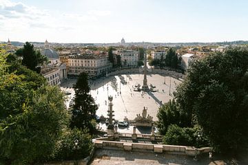 Piazza del Popolo - Rome, Italië van Suzanne Spijkers