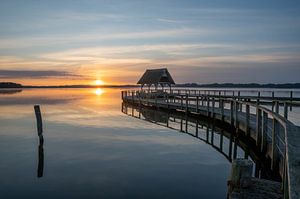 Sonnenaufgang am See. von Karsten Rahn