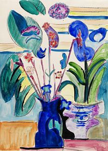 Stillleben mit Calla, ERNST LUDWIG KIRCHNER, Um 1935