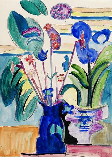 Stilleven met Calla, ERNST LUDWIG KIRCHNER, rond 1935