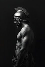 Mann mit Helm Großaufnahme von MNS Designs