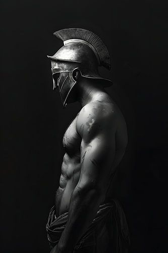 Homme avec casque en gros plan