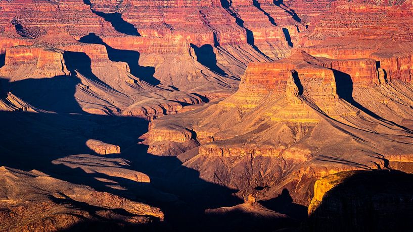 Natural wonder canyon and Colorado River Grand Canyon National Park in Arizona USA by Dieter Walther