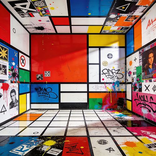 Kubische visie — Perspectivische kunst vol diepte