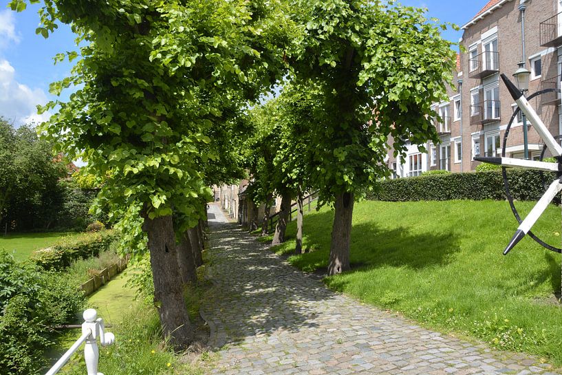 Doorgang in Willemstad van Hans Janssen