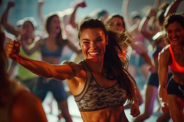 fitnessen in de sportschool van Egon Zitter