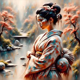 Sakura Reflections sur Johannas Art Creations