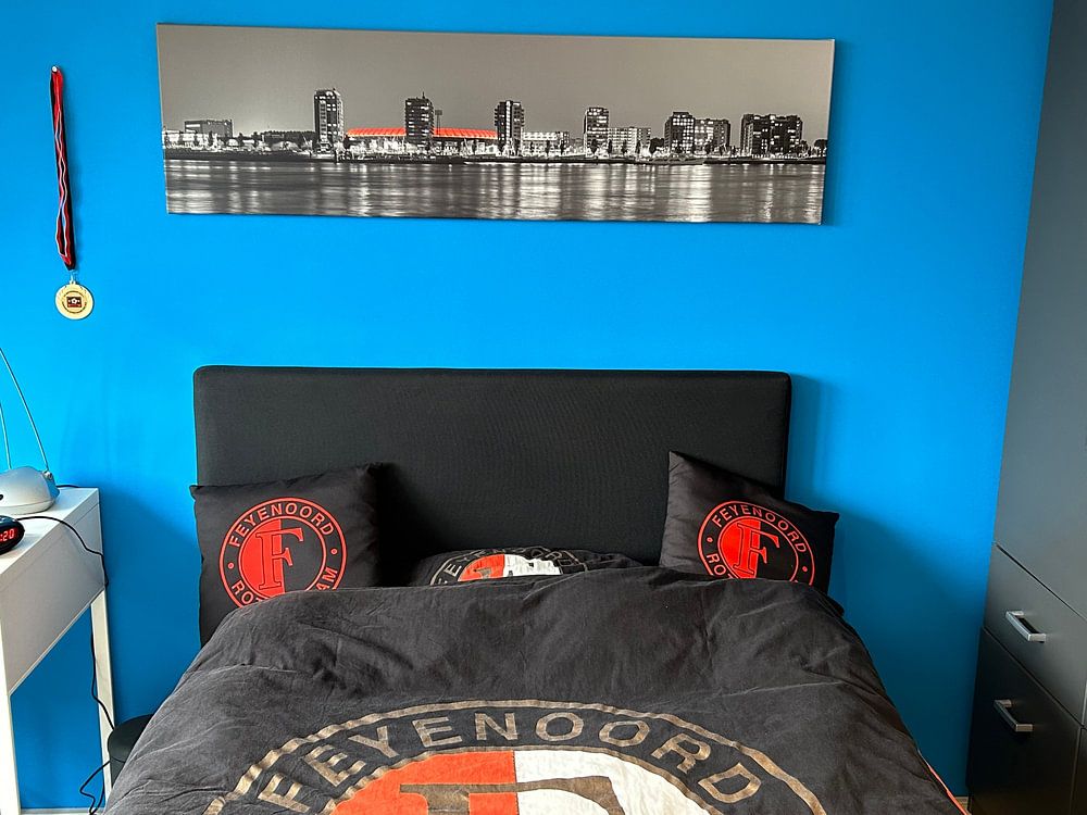 Panorama of De Kuip and the Veranda in Rotterdam  by Anton de Zeeuw 