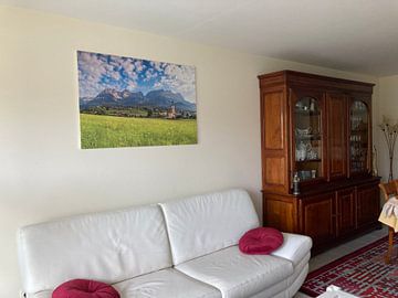 Klantfoto: Elmau bij de Wilder Kaiser in Tirol van Dieter Meyrl