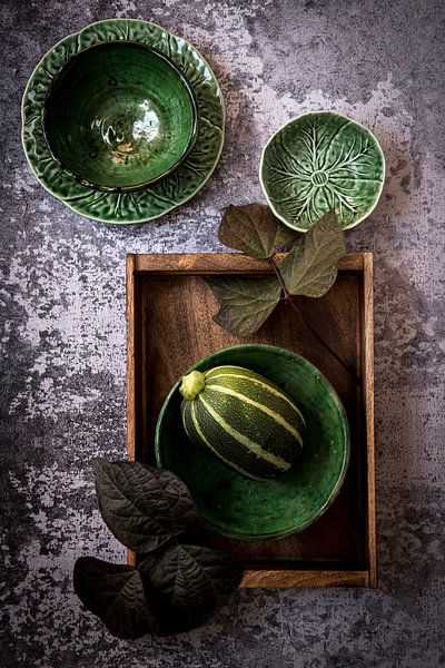 Zusammensetzung in grün von Susan Lambeck