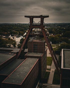 Het regent boven Zollverein