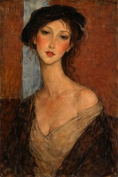 Meisje met baret van Marijke Trienekens