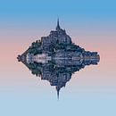 Mont Saint Michel von Rene Ladenius Digital Art Miniaturansicht