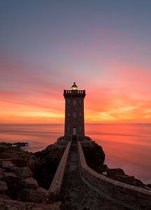 Kermorvan Leuchtturm in der Bretagne
