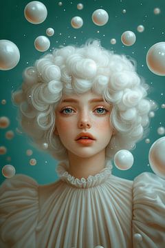 Witte Wolk Wonderland van Studio BB