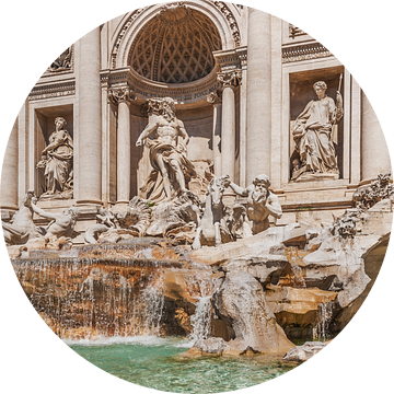 Trevi Fountain, Rome, Italy van Gunter Kirsch